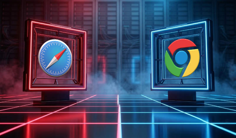 The Web Browser Brawl Poster